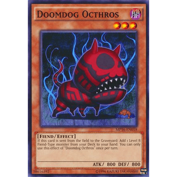 Doomdog Octhros - MP16-EN018 - Common