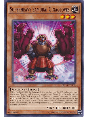 Superheavy Samurai Gigagloves - MP16-EN007 - Common