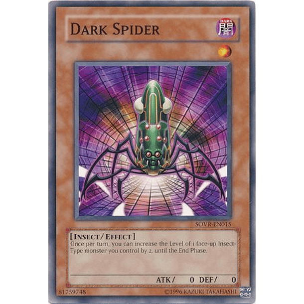 Dark Spider - SOVR-EN015 - Common