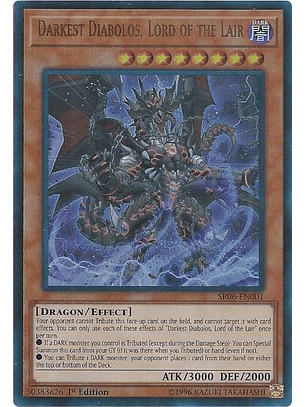 Darkest Diabolos, Lord of the Lair - SR06-EN001 - Ultra Rare 