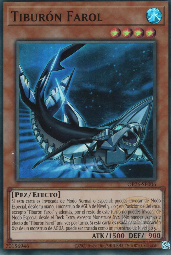 Lantern Shark - OP26-EN006 - Super Rare  1