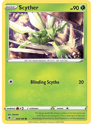 Scyther - 004/189 - Common - ASR