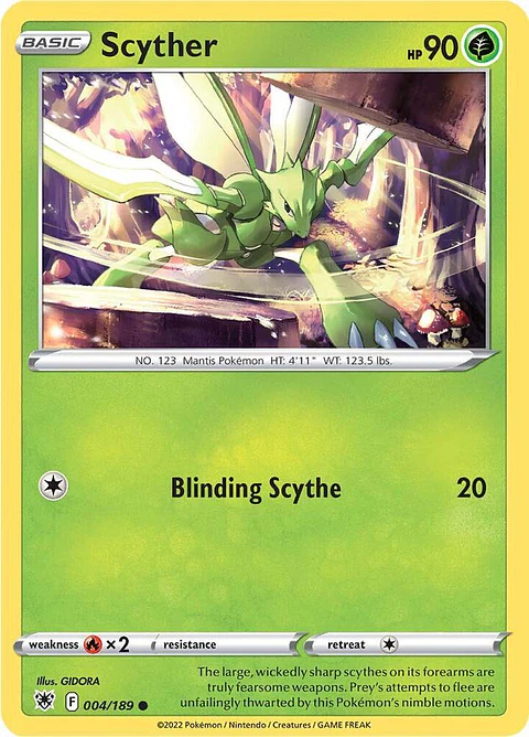 Scyther - 004/189 - Common - ASR