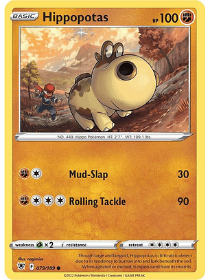 Hippopotas - 079/189 - Common - ASR