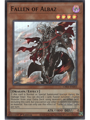 Fallen of Albaz - CH01-EN001 - Ultra Rare 