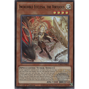 Incredible Ecclesia, the Virtuous - CH01-EN002 - Ultra Rare 
