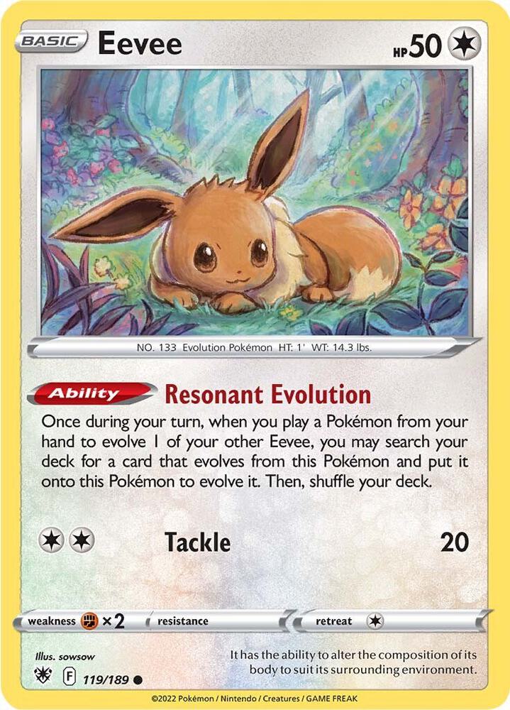 Eevee - 119/189 - Common - ASR 1