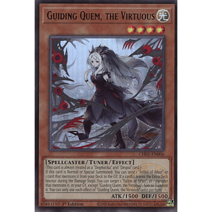 Guiding Quem, the Virtuous - CH01-EN006 - Ultra Rare 