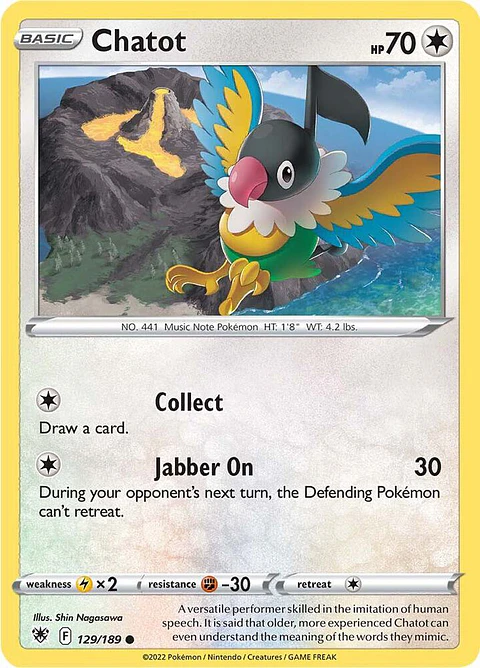 Chatot - 129/189 - Common - ASR