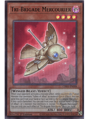 Tri-Brigade Mercourier - CH01-EN008 - Ultra Rare 