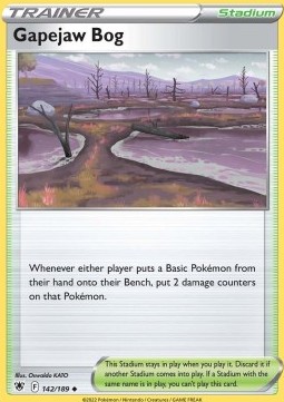 Gapejaw Bog - 142/189 - Uncommon - ASR 1