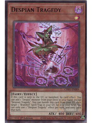 Despian Tragedy - CH01-EN009 - Ultra Rare 
