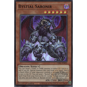 Bystial Saronir - CH01-EN012 - Ultra Rare 