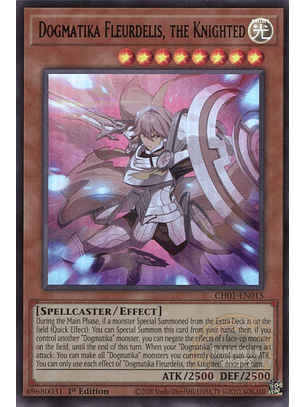 Dogmatika Fleurdelis, the Knighted - CH01-EN015 - Ultra Rare 