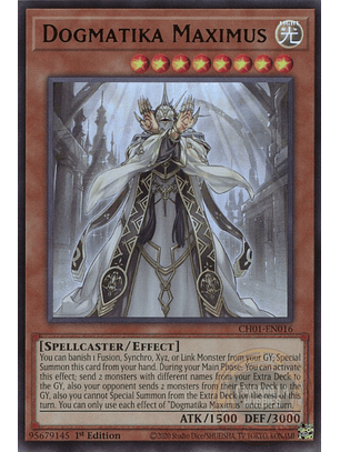 Dogmatika Maximus - CH01-EN016 - Ultra Rare 