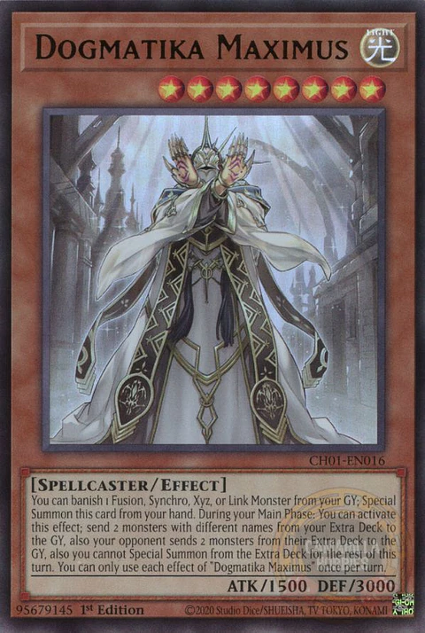 Dogmatika Maximus - CH01-EN016 - Ultra Rare 