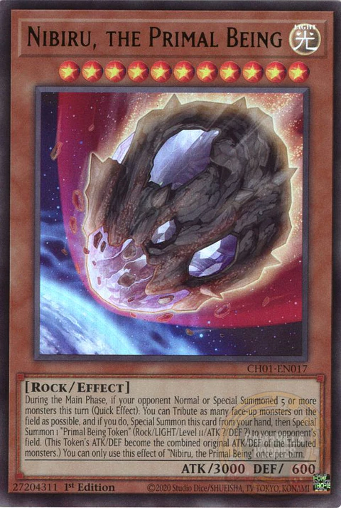Nibiru, the Primal Being - CH01-EN017 - Ultra Rare 