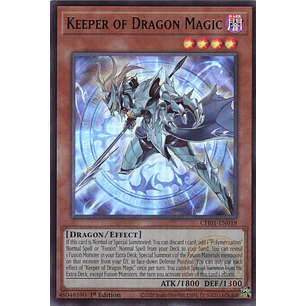 Keeper of Dragon Magic - CH01-EN018 - Ultra Rare 