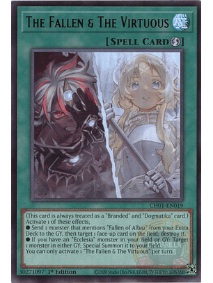 The Fallen & The Virtuous - CH01-EN019 - Ultra Rare 