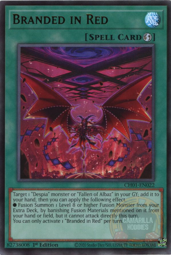 Branded in Red - CH01-EN022 - Ultra Rare  1