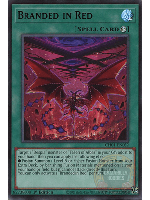 Branded in Red - CH01-EN022 - Ultra Rare 