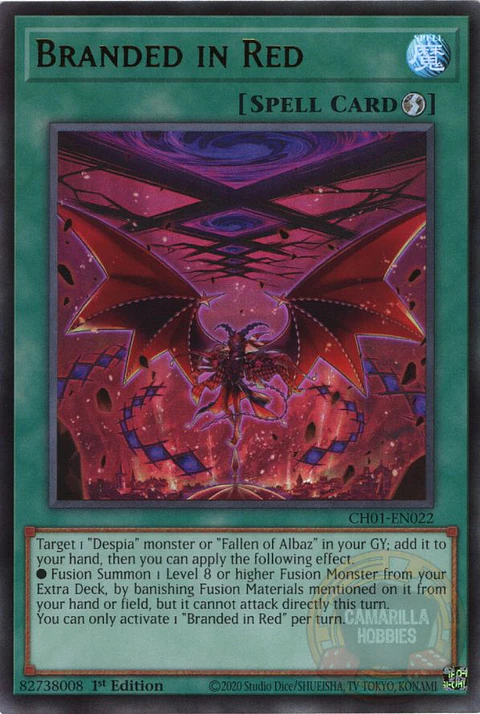 Branded in Red - CH01-EN022 - Ultra Rare 