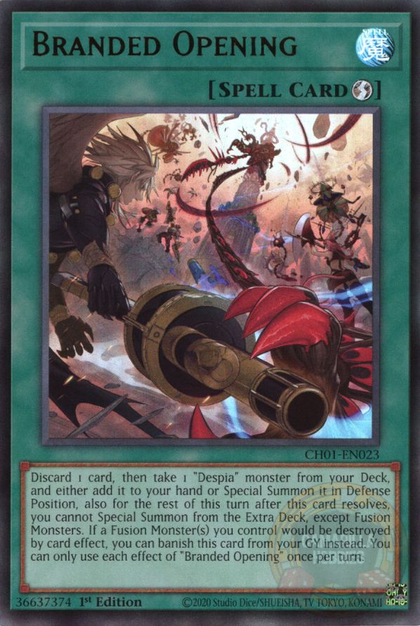 Branded Opening - CH01-EN023 - Ultra Rare  1