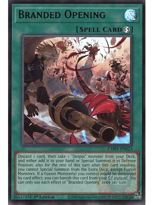 Branded Opening - CH01-EN023 - Ultra Rare 