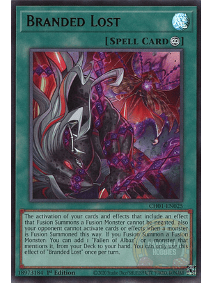 Branded Lost - CH01-EN025 - Ultra Rare 