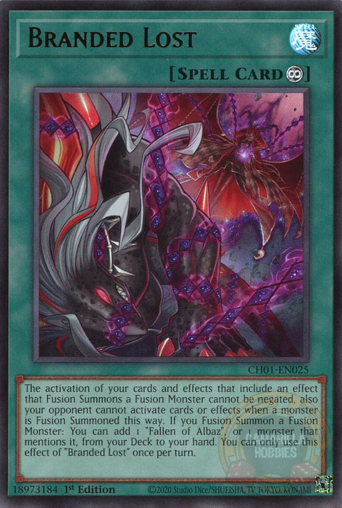 Branded Lost - CH01-EN025 - Ultra Rare 