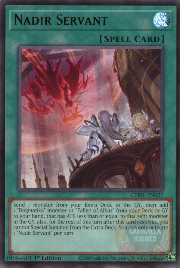 Nadir Servant - CH01-EN027 - Ultra Rare  1