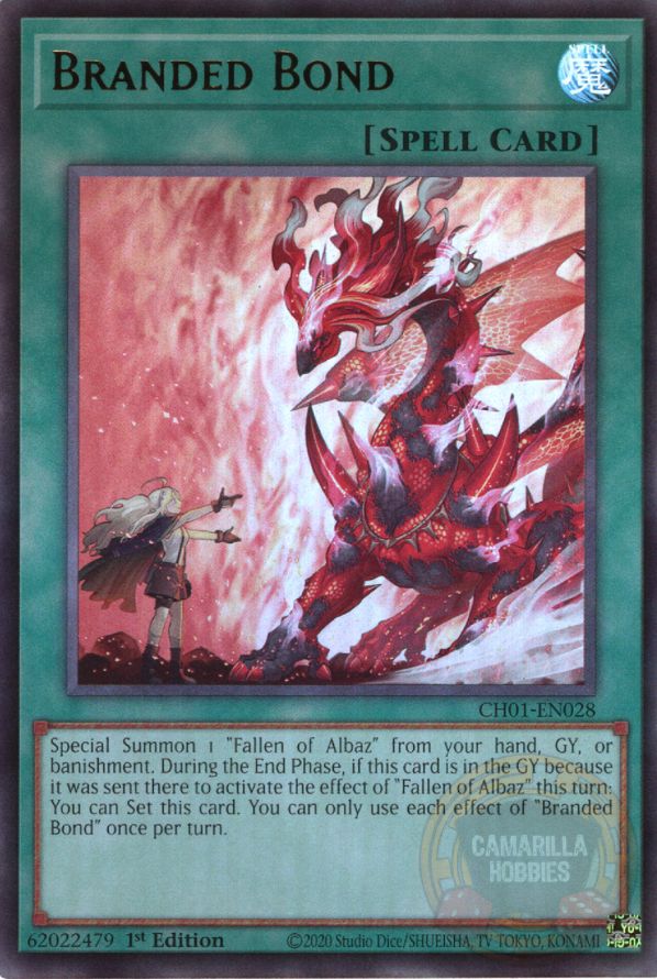 Branded Bond - CH01-EN028 - Ultra Rare  1