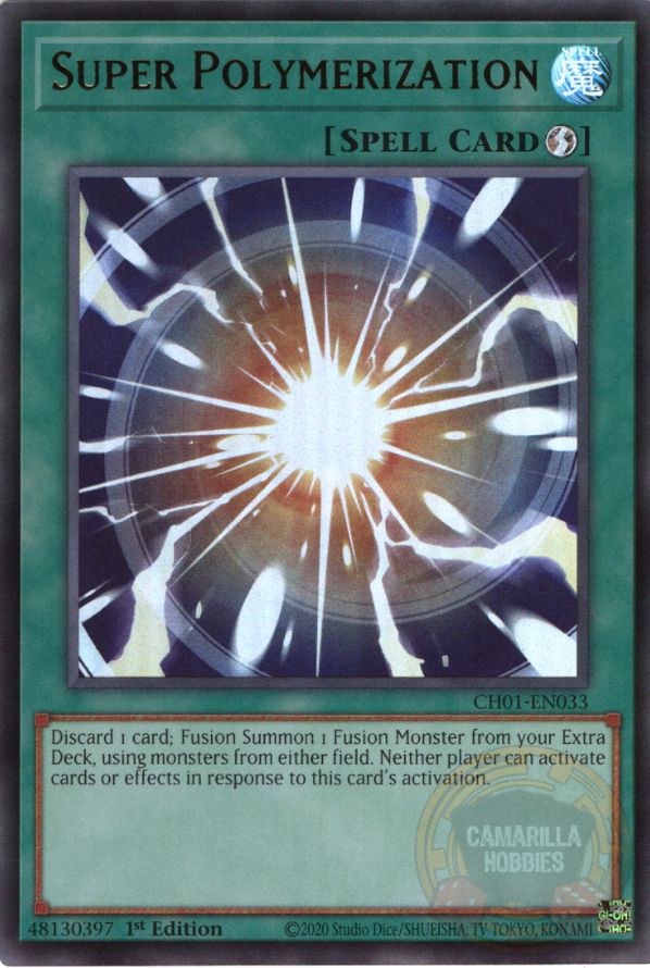 Super Polymerization - CH01-EN033 - Ultra Rare  1