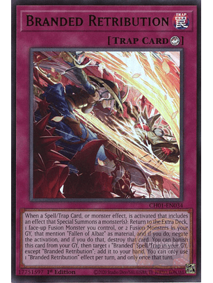 Branded Retribution - CH01-EN034 - Ultra Rare 