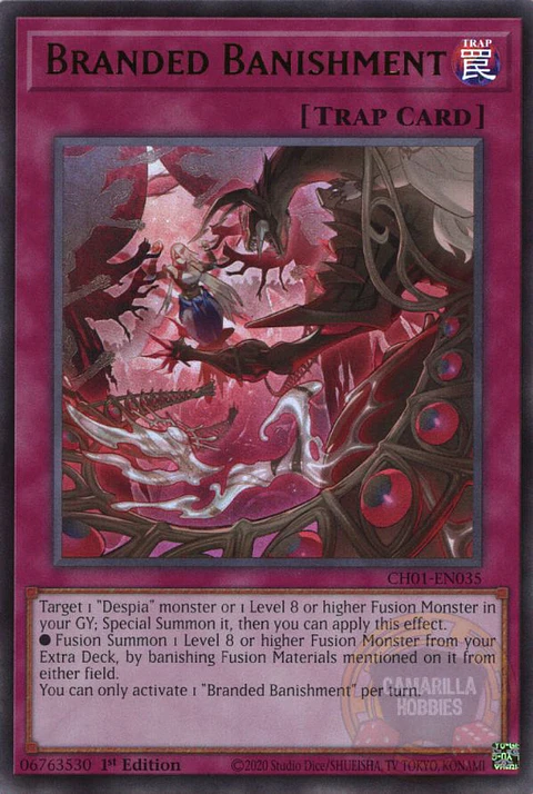 Branded Banishment - CH01-EN035 - Ultra Rare 