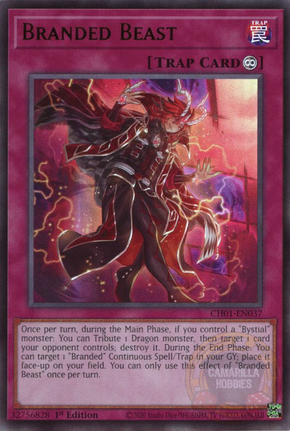 Branded Beast - CH01-EN037 - Ultra Rare  1
