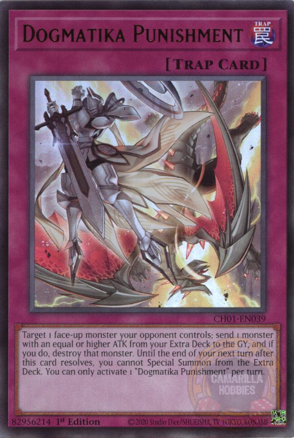 Dogmatika Punishment - CH01-EN039 - Ultra Rare  1