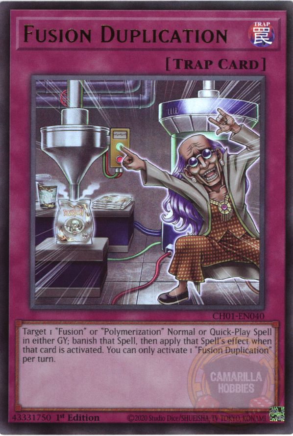 Fusion Duplication - CH01-EN040 - Ultra Rare  1