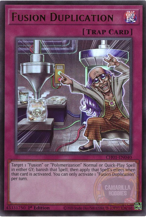 Fusion Duplication - CH01-EN040 - Ultra Rare 