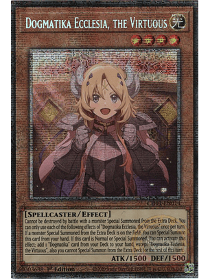 Dogmatika Ecclesia, the Virtuous - CH01-EN014 - Starlight Rare 