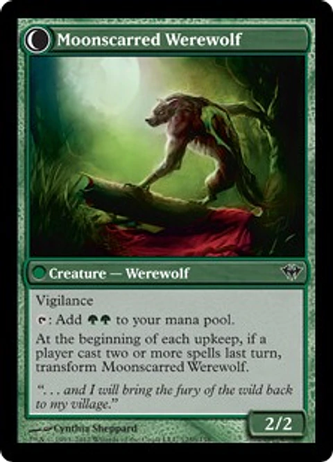 Scorned Villager | Moonscarred Werewolf - DKA - C 