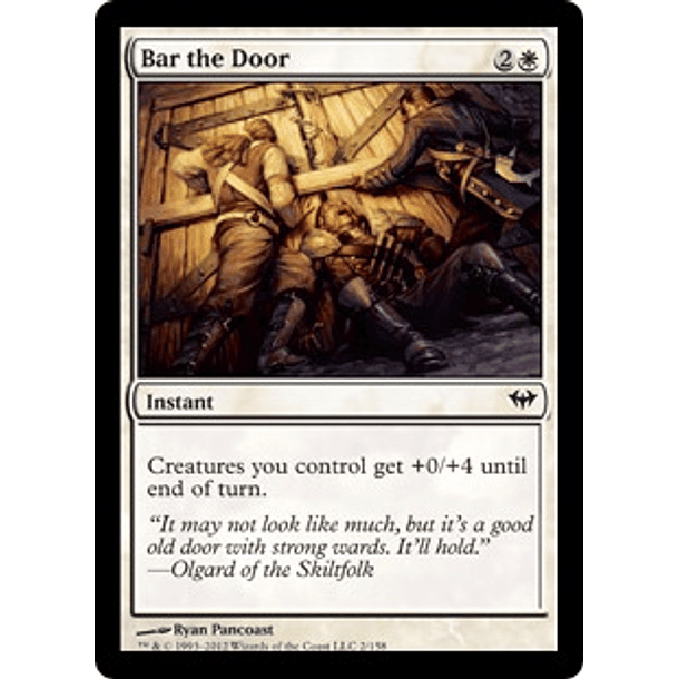Bar the Door - DKA - C 