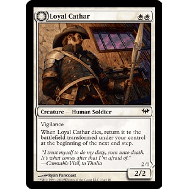 Loyal Cathar | Unhallowed Cathar - DKA - C  1