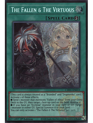 The Fallen & The Virtuous - CH01-EN019 - Secret Rare 