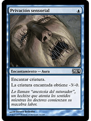 Sensory Deprivation - INS - C 