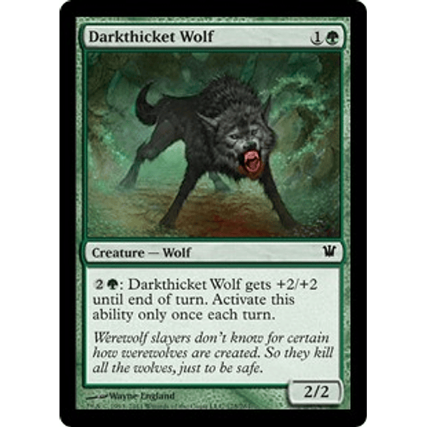 Darkthicket Wolf - INS - C 