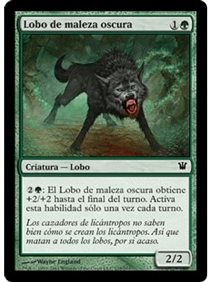 Darkthicket Wolf - INS - C 