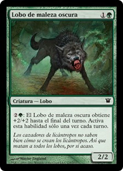 Darkthicket Wolf - INS - C 