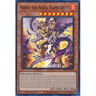 Horus the Black Flame Deity - MP25-EN158 - Ultra Rare