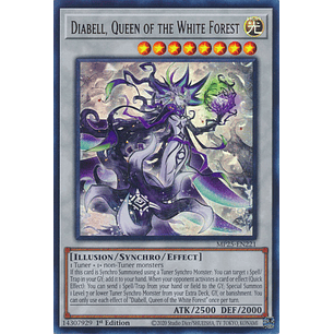 Diabell, Queen of the White Forest - MP25-EN221 - Ultra Rare 